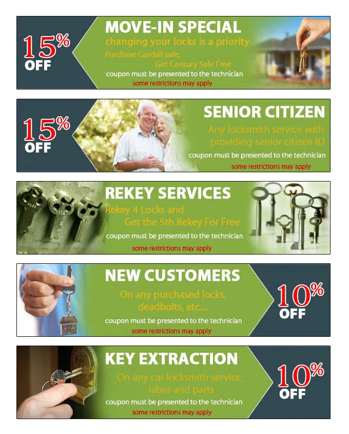 Dayton Expert Locksmith Dayton, OH 937-675-4039 - coupon23-set-five